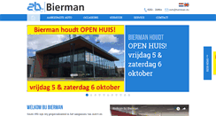 Desktop Screenshot of biermanab.nl
